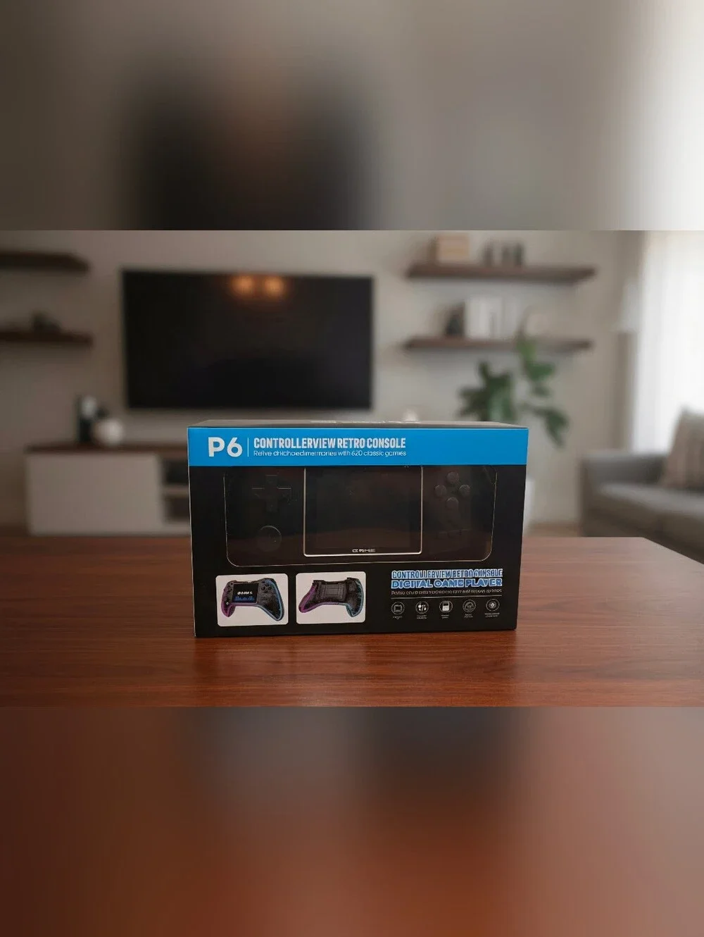 P6 Controllerview Retro Console Digital Game Player $30 For ONE BOX